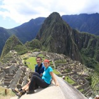 wir am Machu Picchu :D • <a style="font-size:0.8em;" href="http://www.flickr.com/photos/127204351@N02/15321229963/" target="_blank">View on Flickr</a>